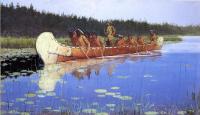 Frederic Remington - Radisson and Groseilliers